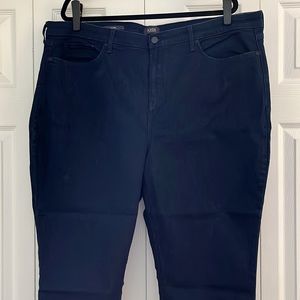 NYDJ Women's Plus Size Capri Denim Jeans / 22W